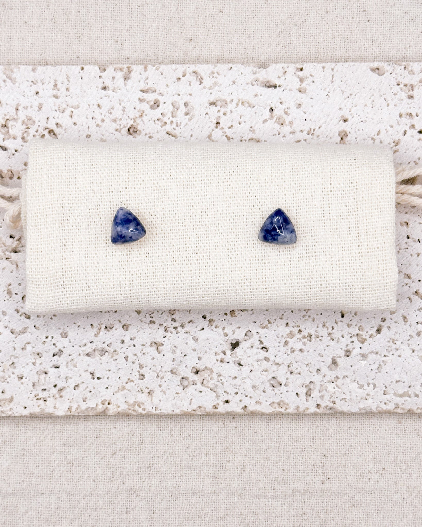 ARIA Blue Earrings Studs