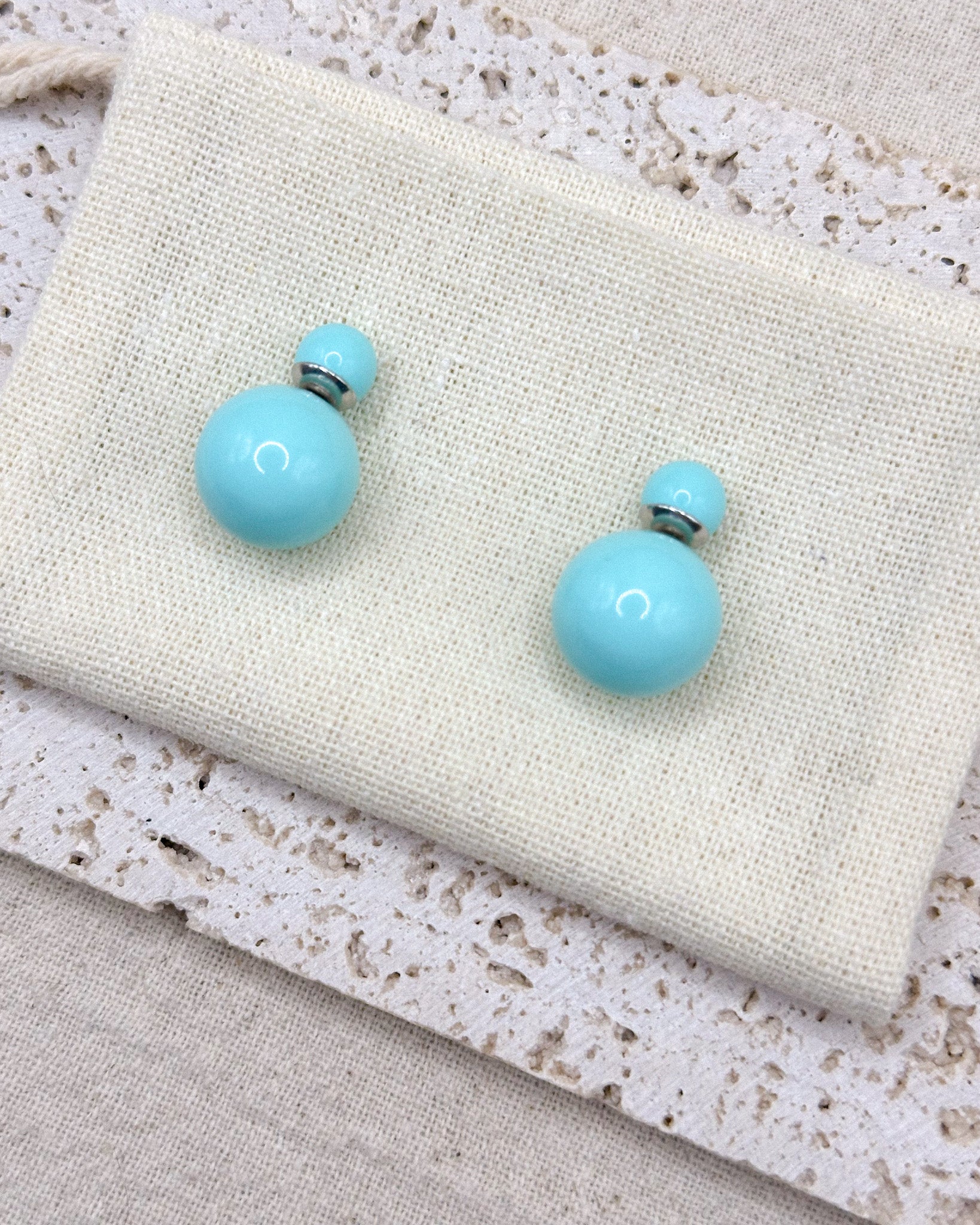ORA Sky Blue Earrings Studsc