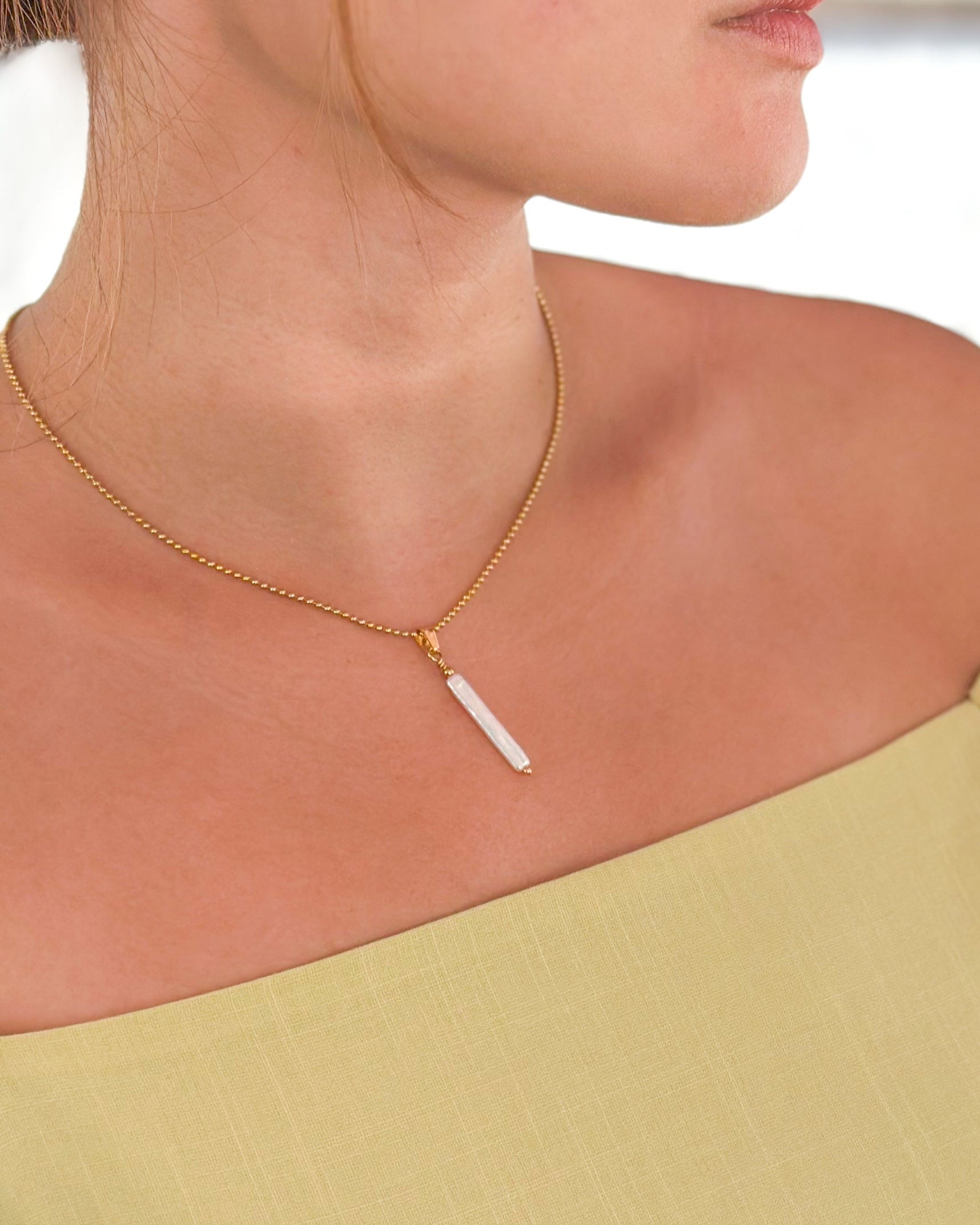 Elly Baroque Pearl Necklace
