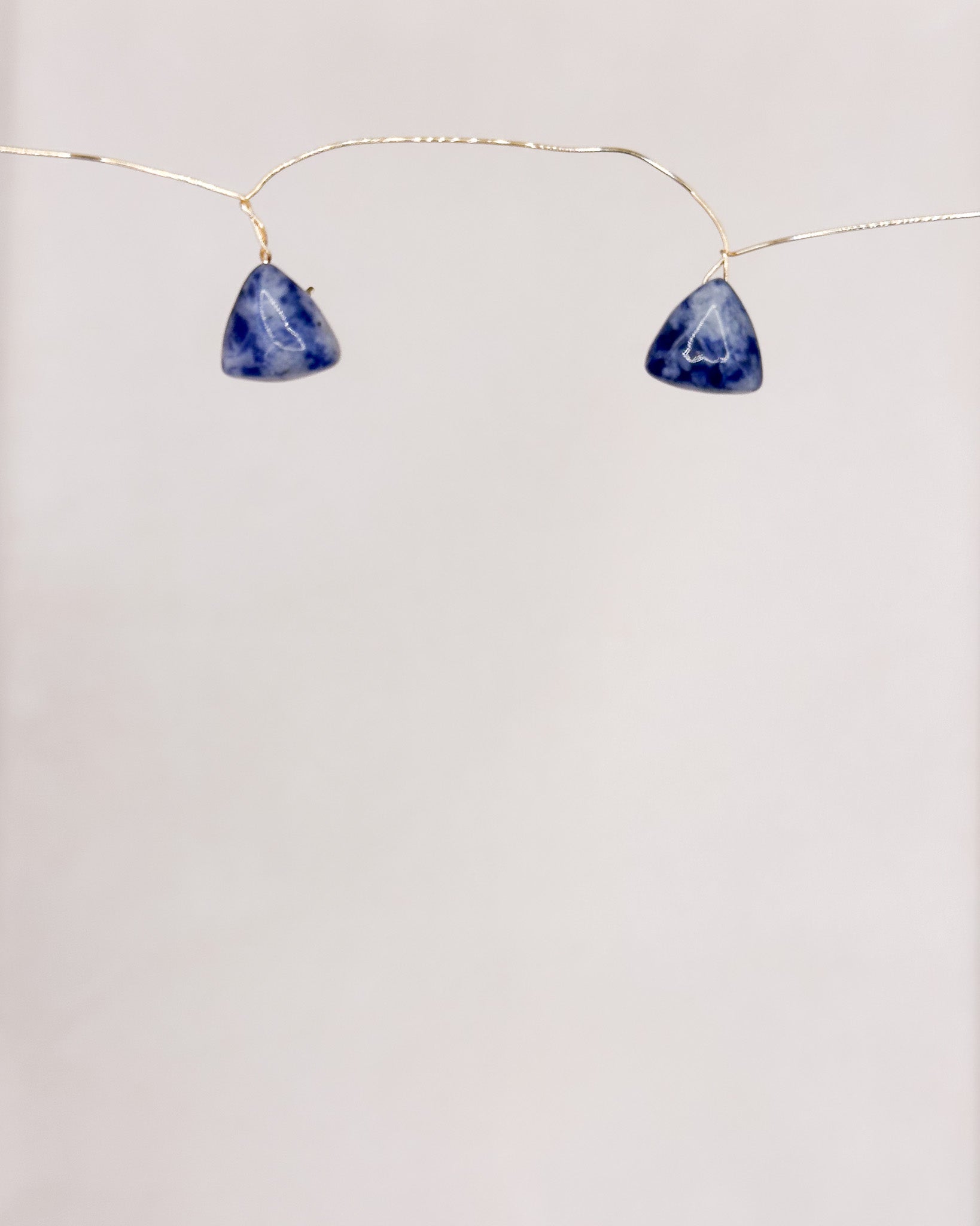 ARIA Blue Earrings Studs