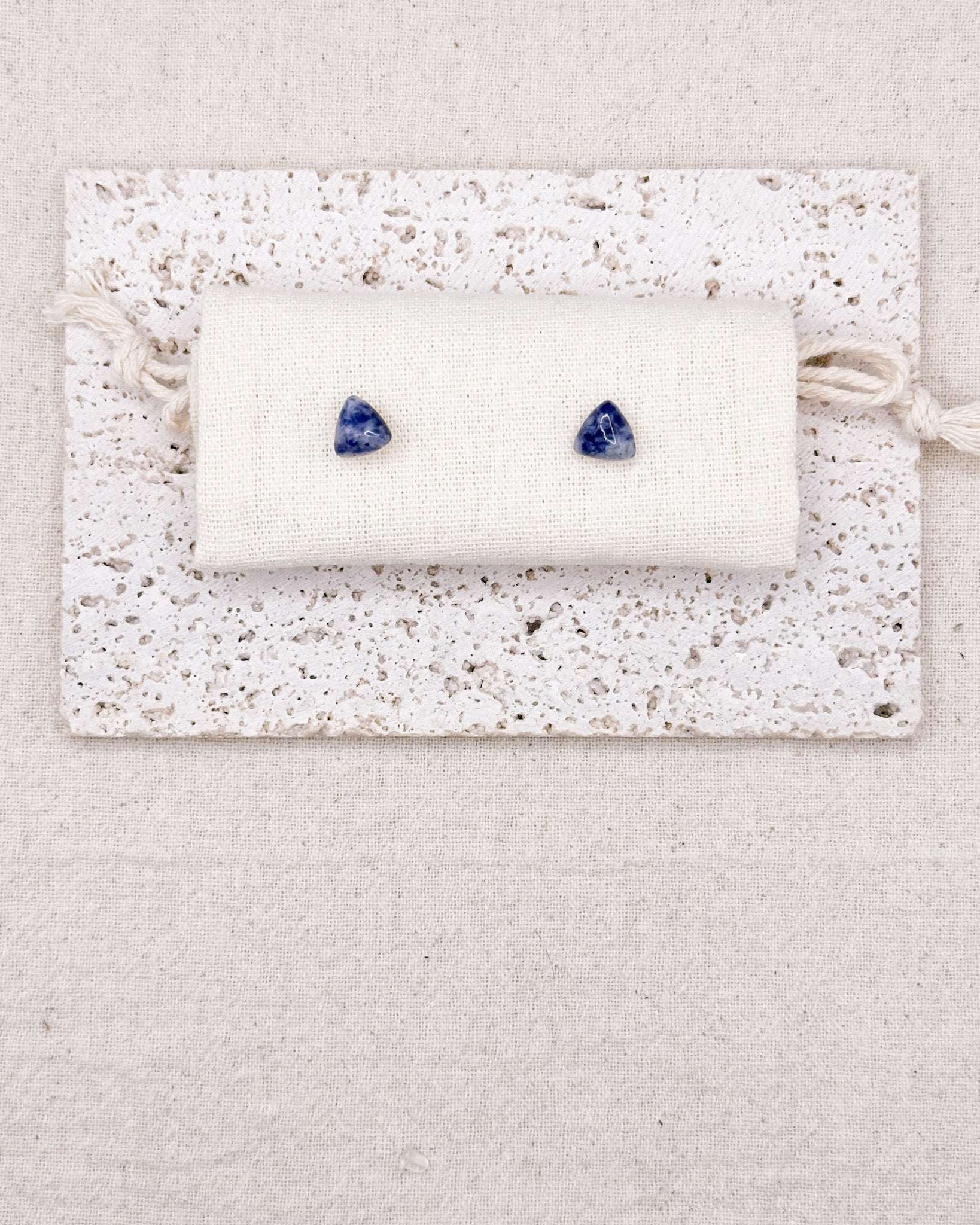 ARIA Blue Earrings Studs