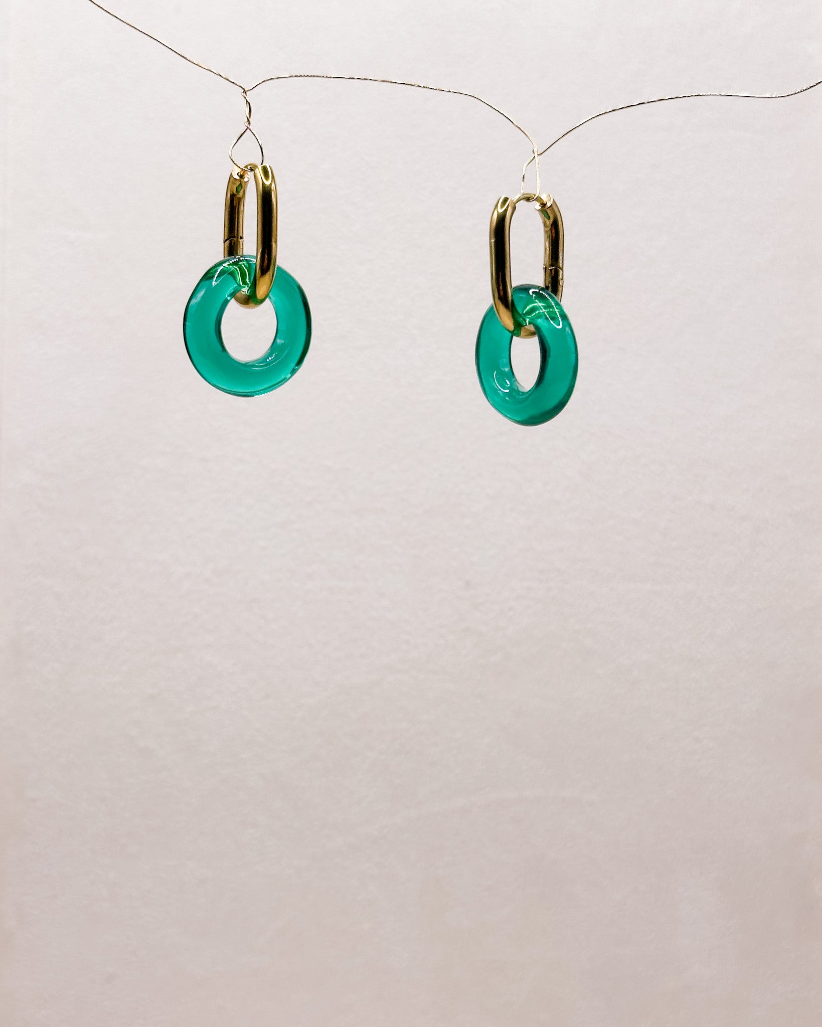 AIKO Green EARRINGS