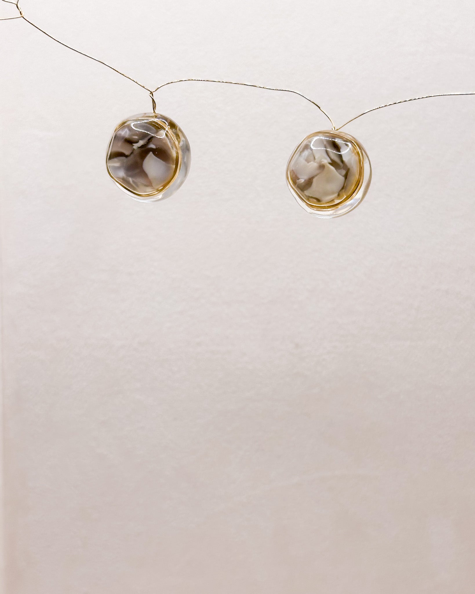 LISA Brown EARRINGS Studs