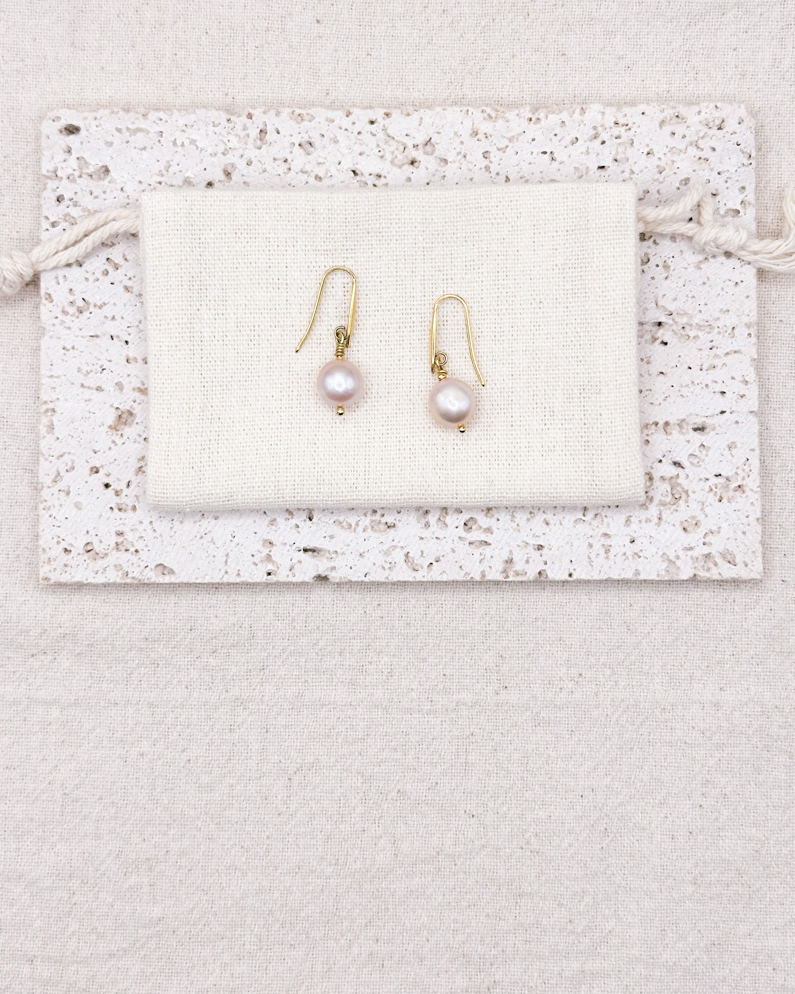 Lustre Pearl Earrings