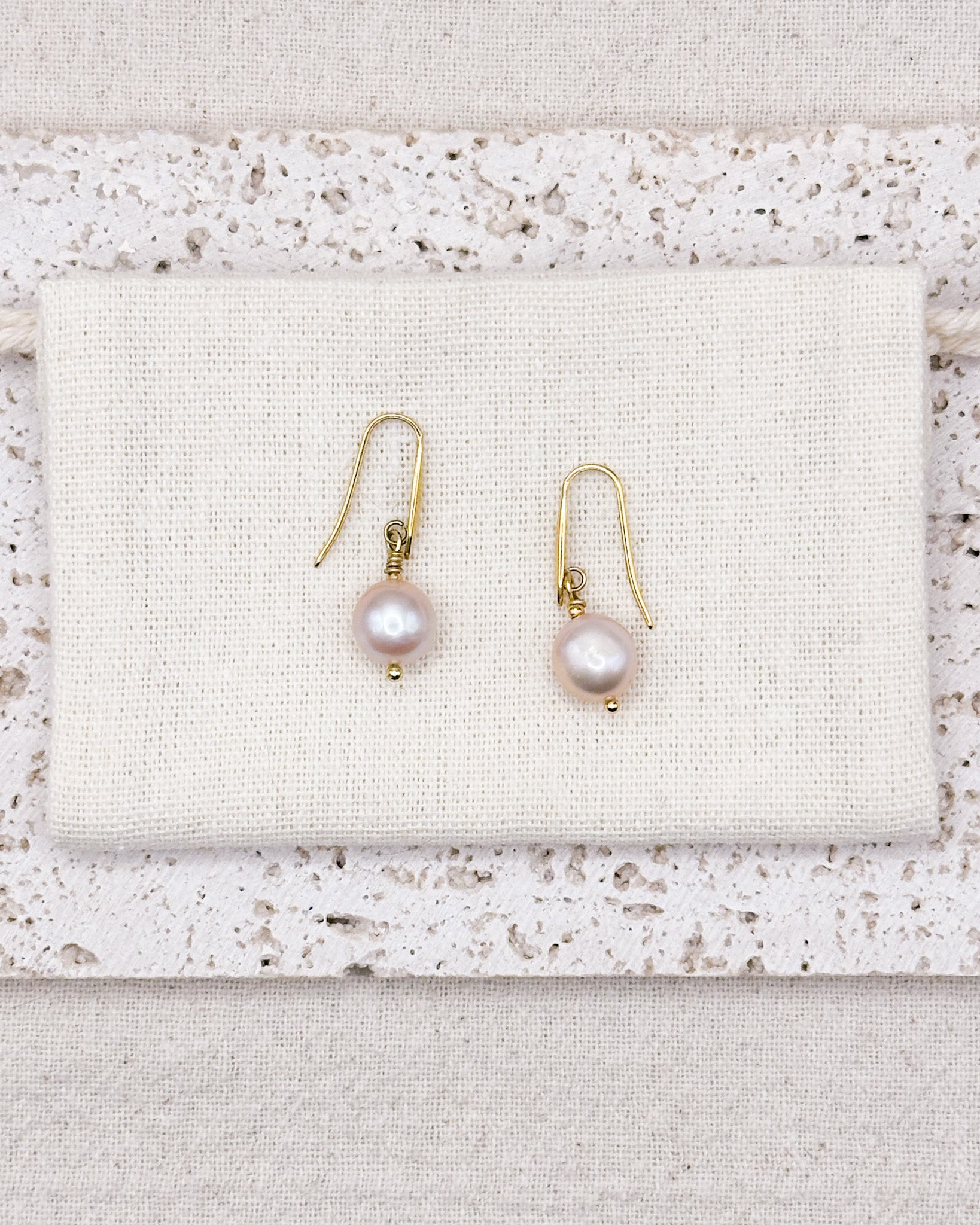 Lustre Pearl Earrings