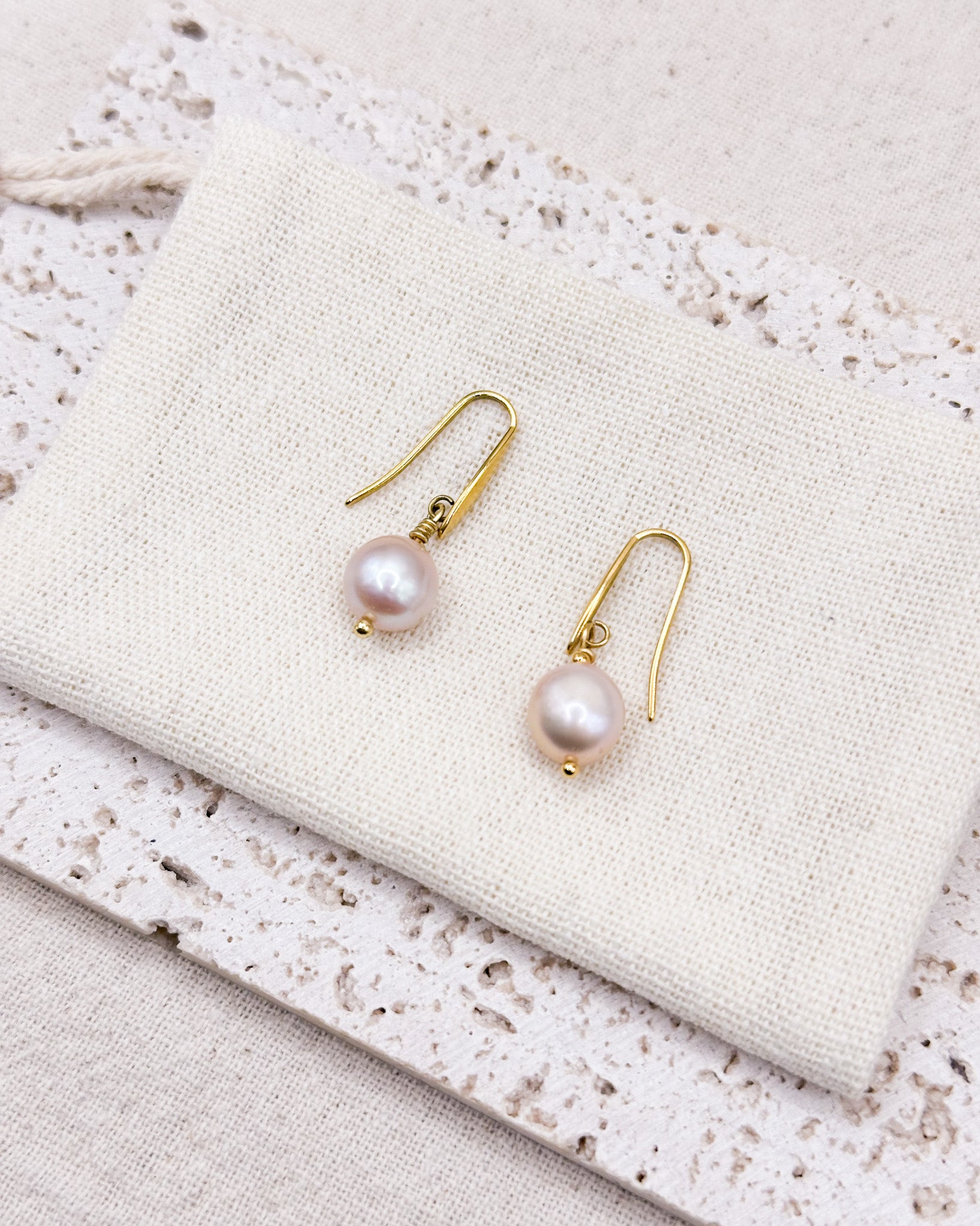 Lustre Pearl Earrings