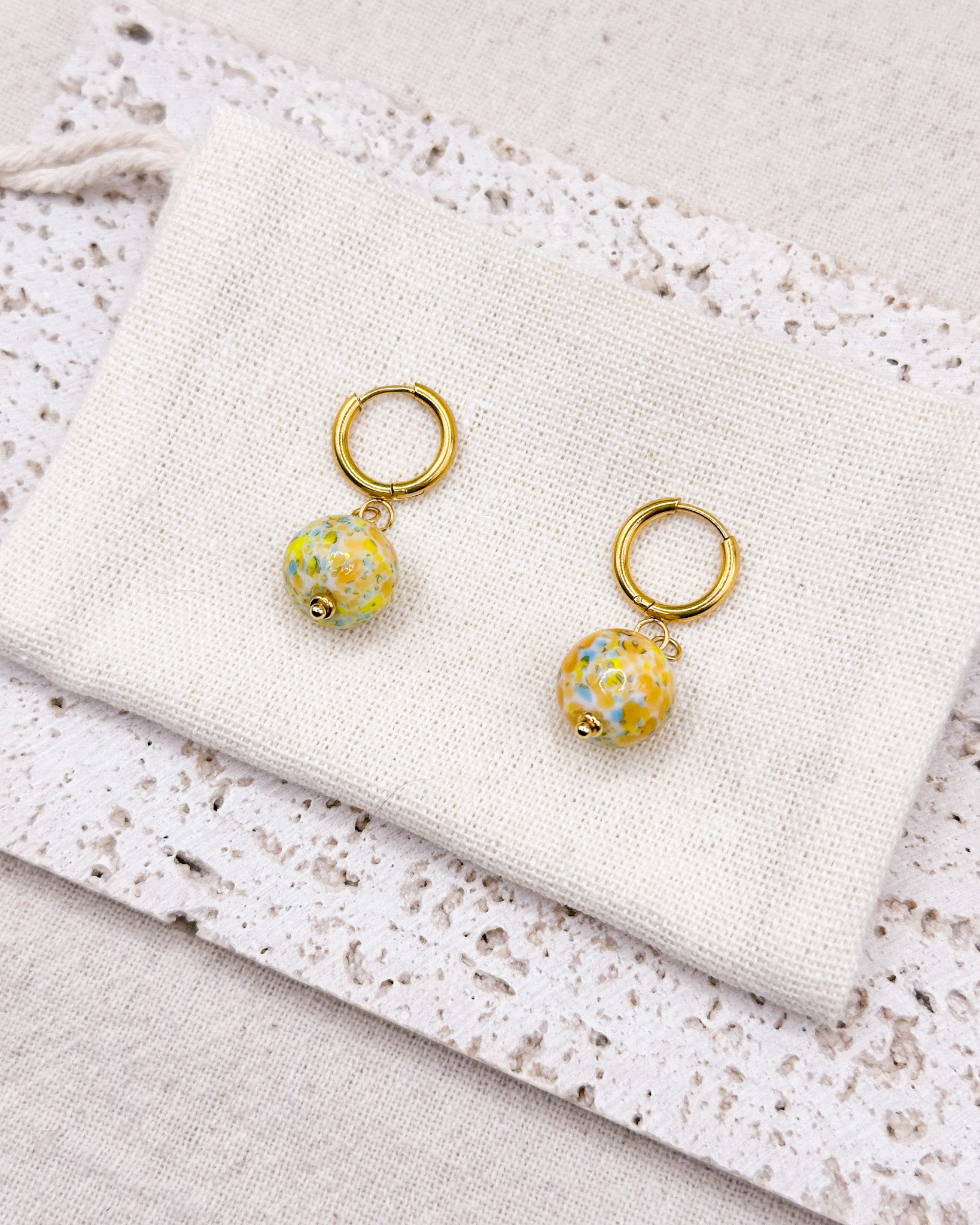 Sol Earrings Hoops