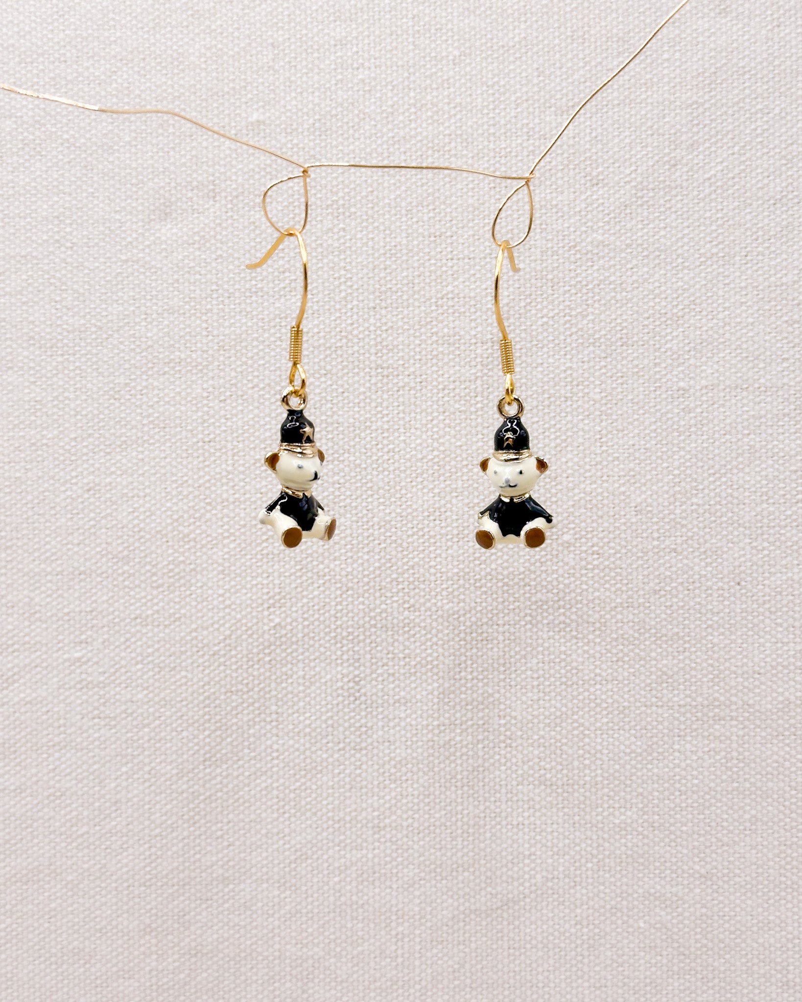Beary Gold Earrings