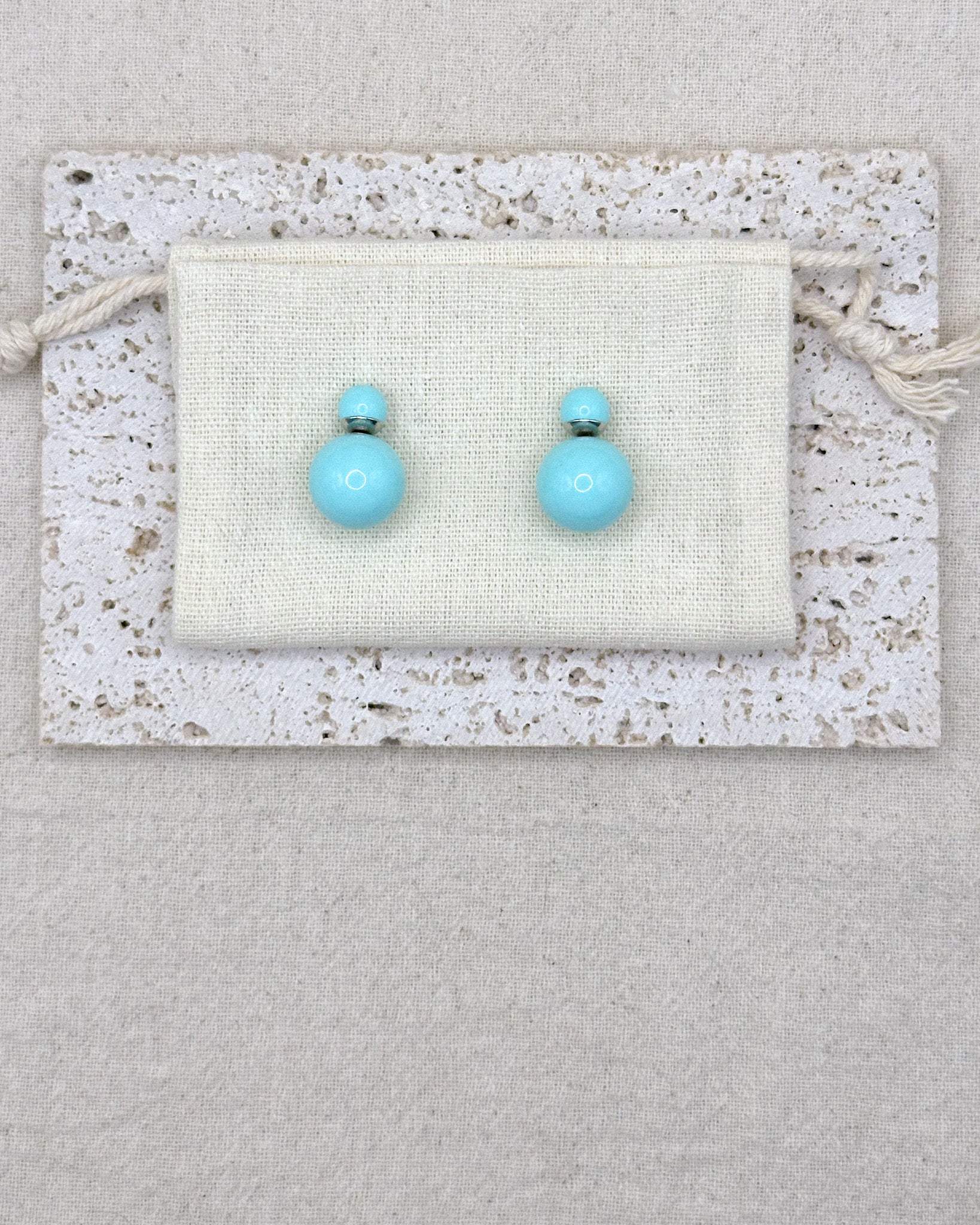 ORA Sky Blue Earrings Studsc