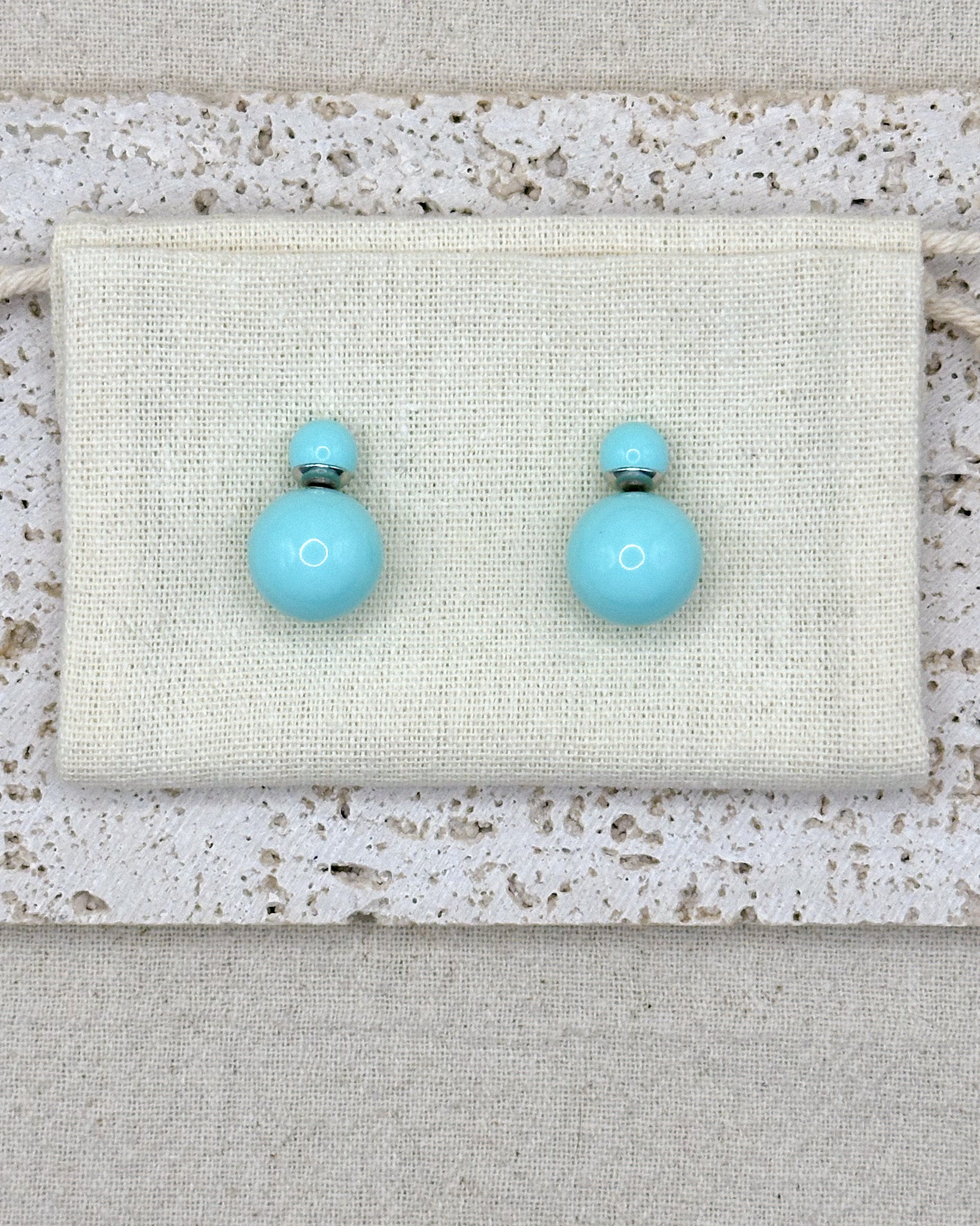 ORA Sky Blue Earrings Studsc