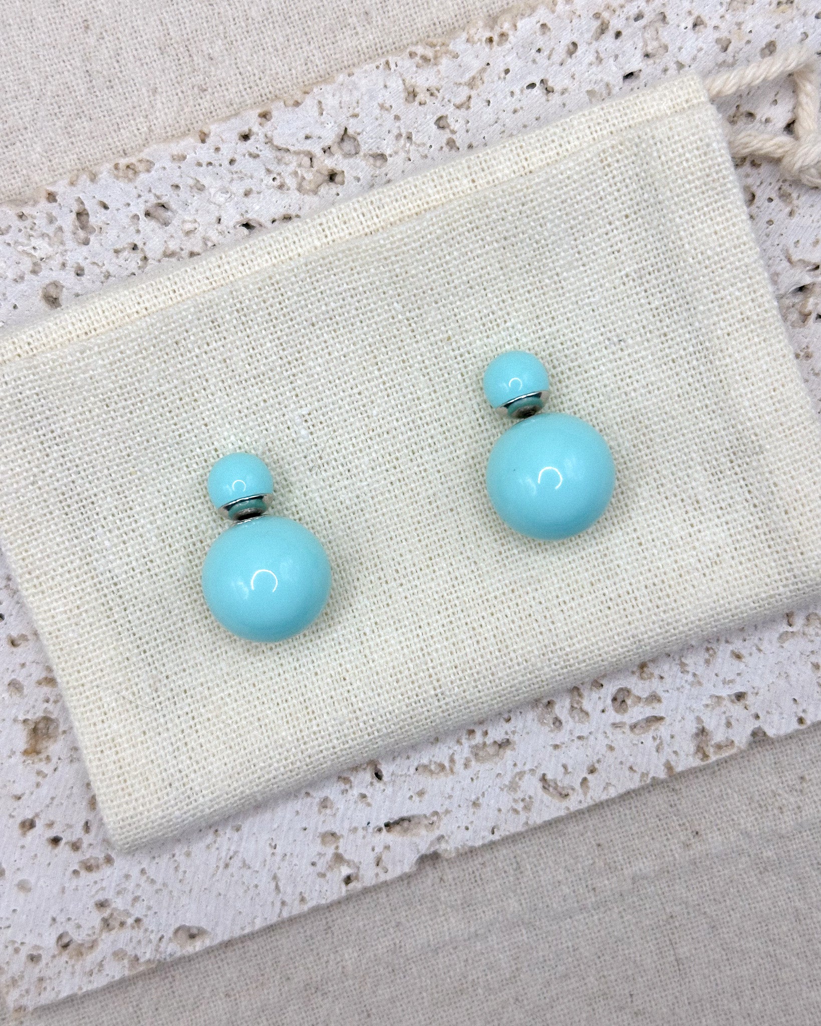 ORA Sky Blue Earrings Studsc