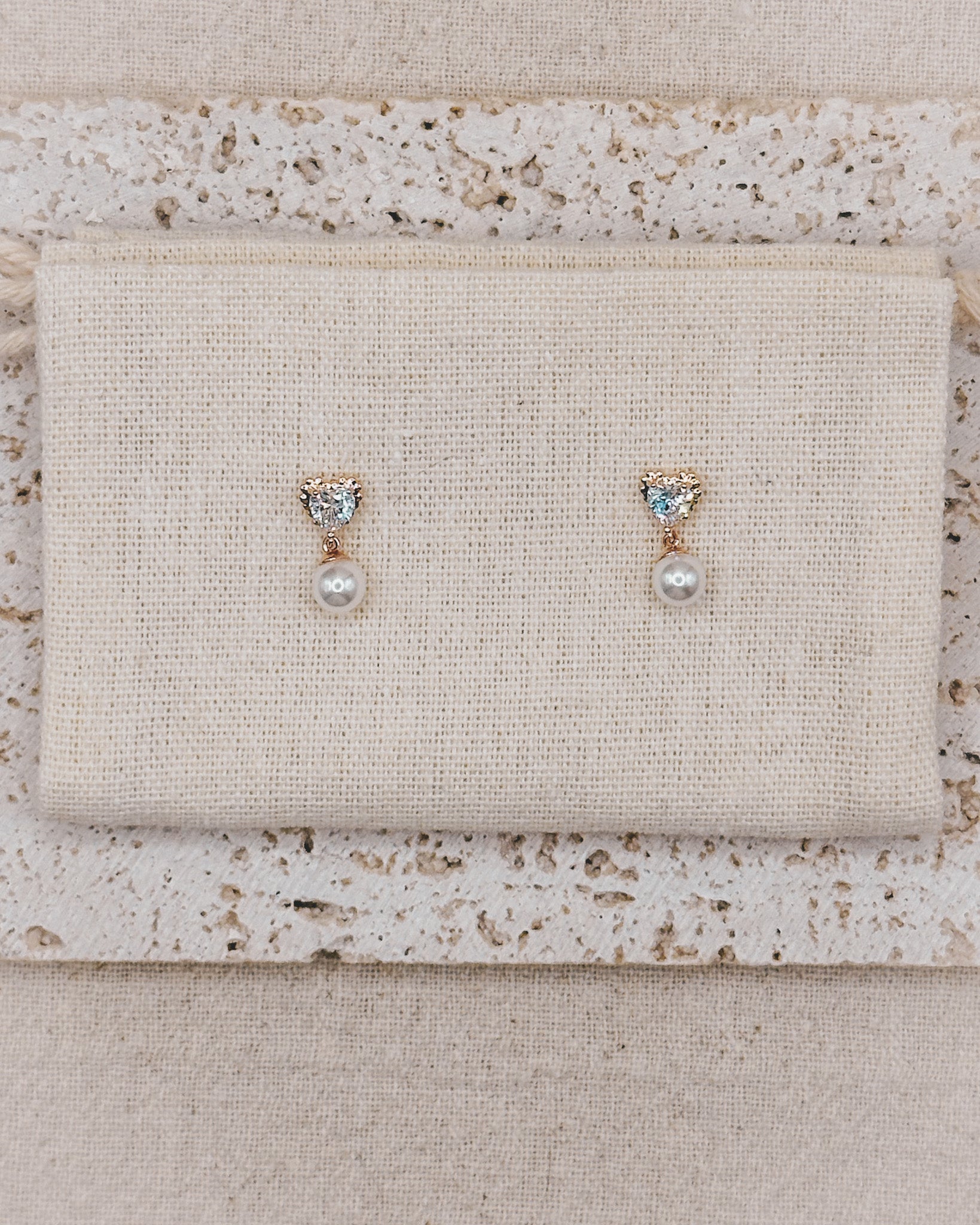 Love dust Rose Gold Earrings Studs