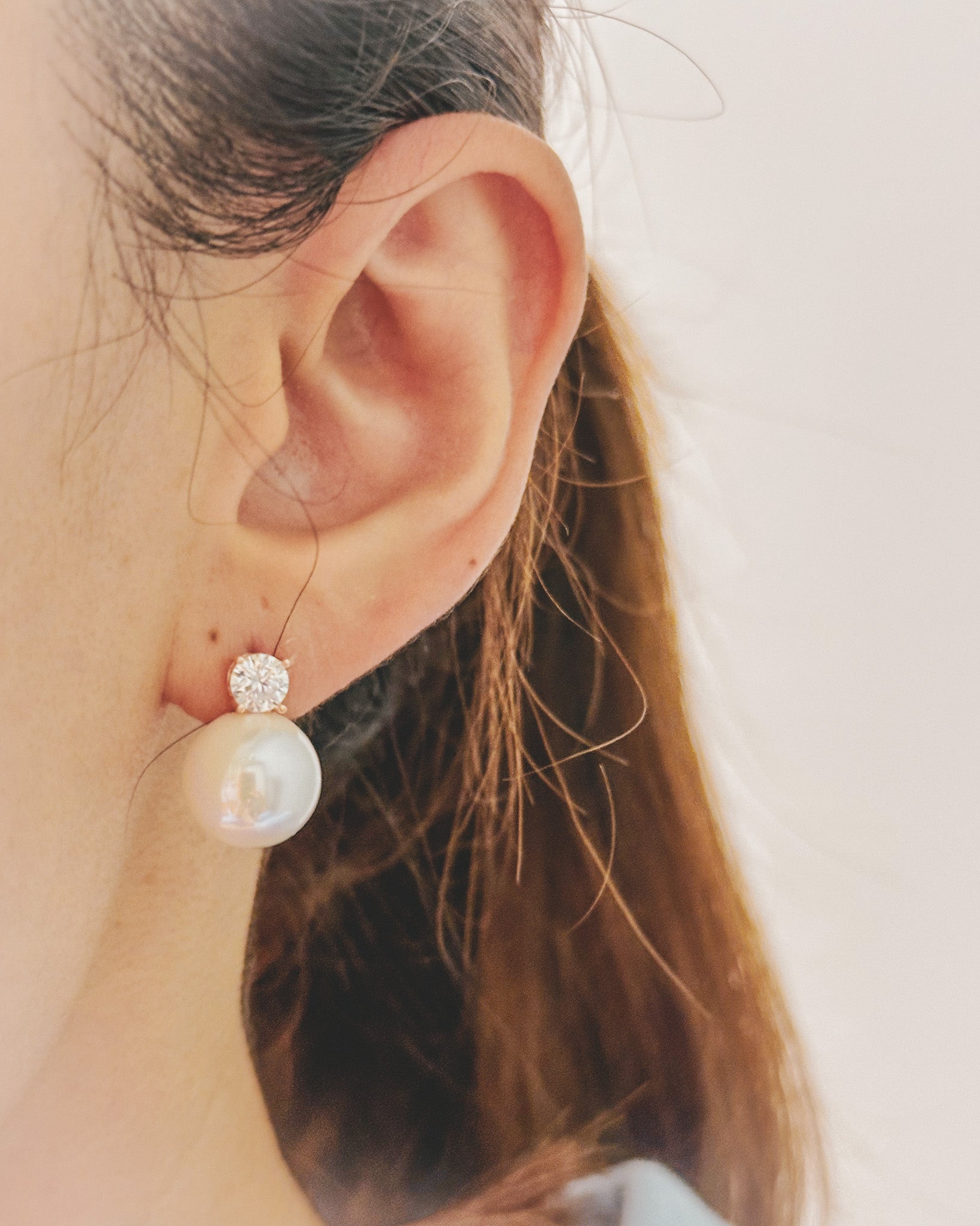 Elly Rose Gold Earrings Studs
