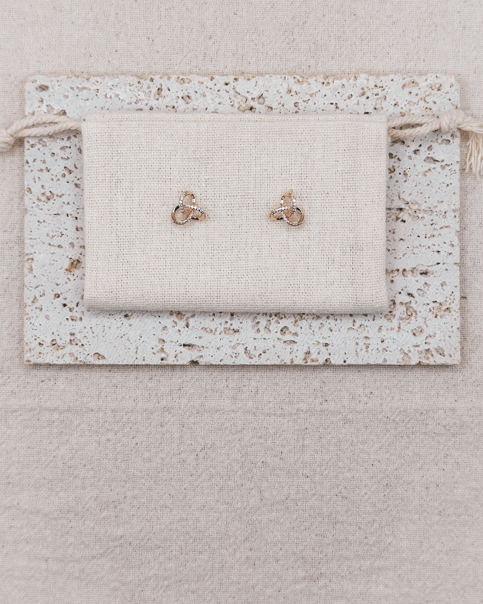 Tria Earrings Studs