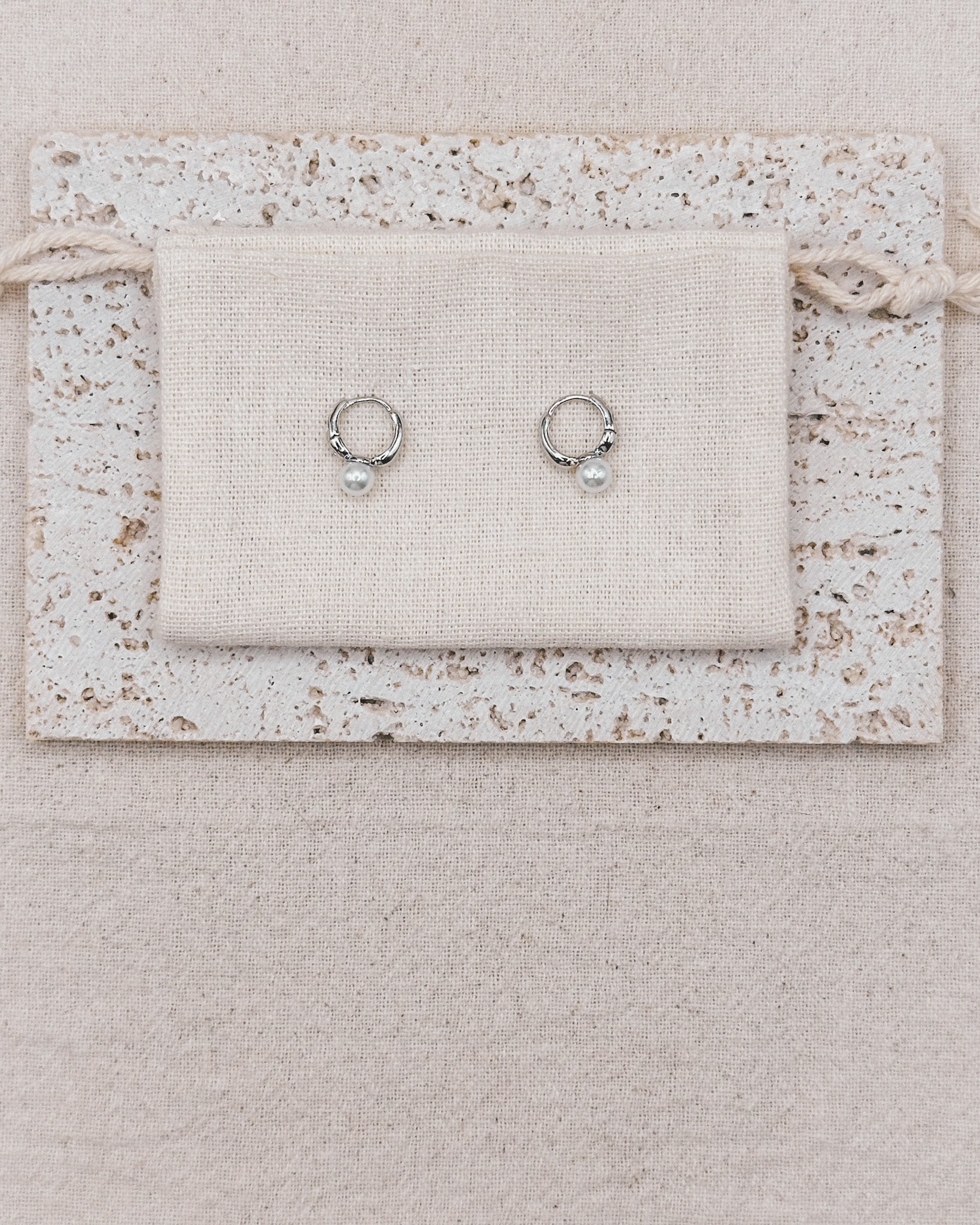 Aura Huggies Earrings