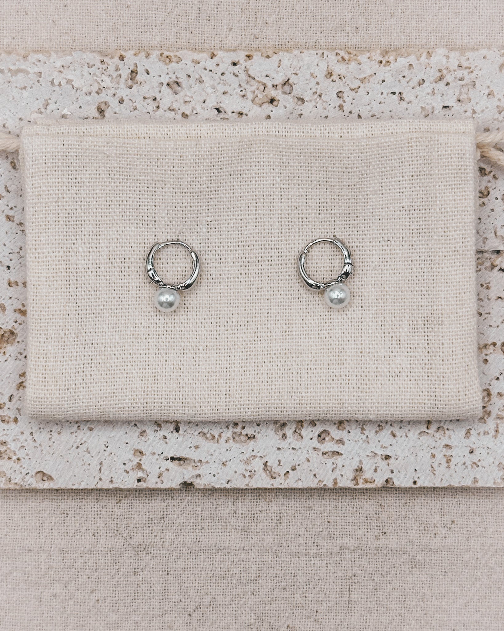 Aura Huggies Earrings