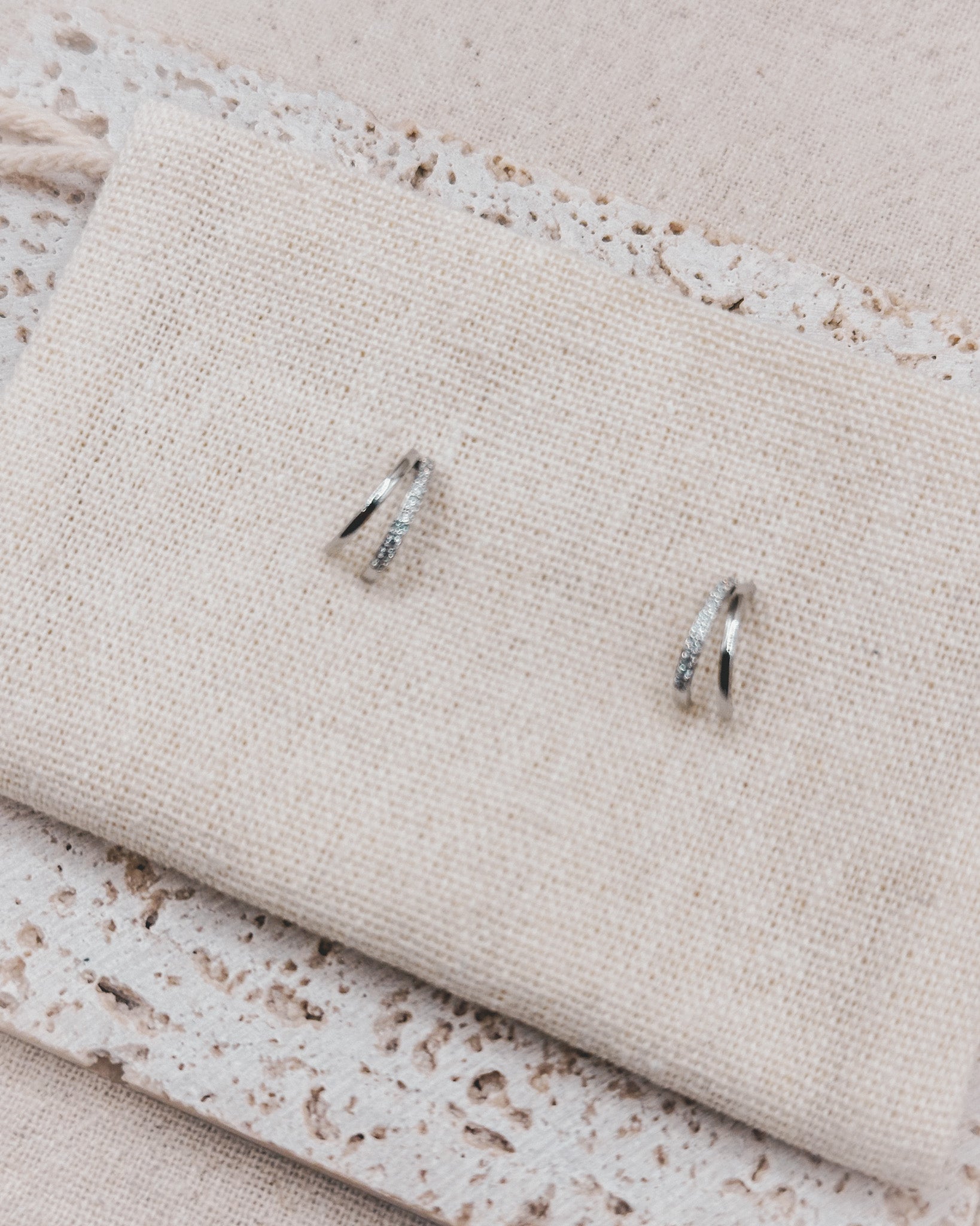 Nova Silver Earrings Studs