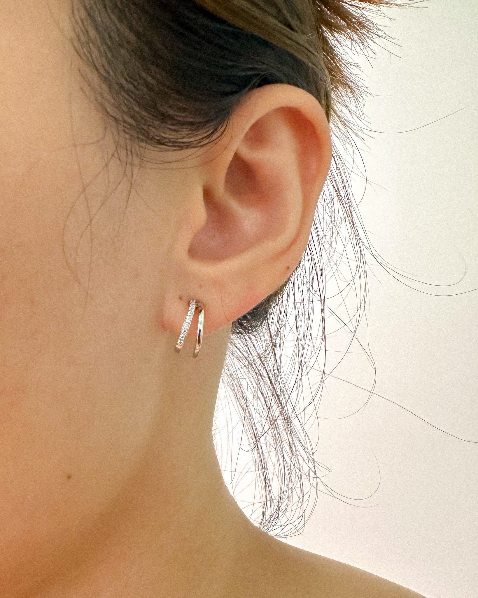 Nova Silver Earrings Studs