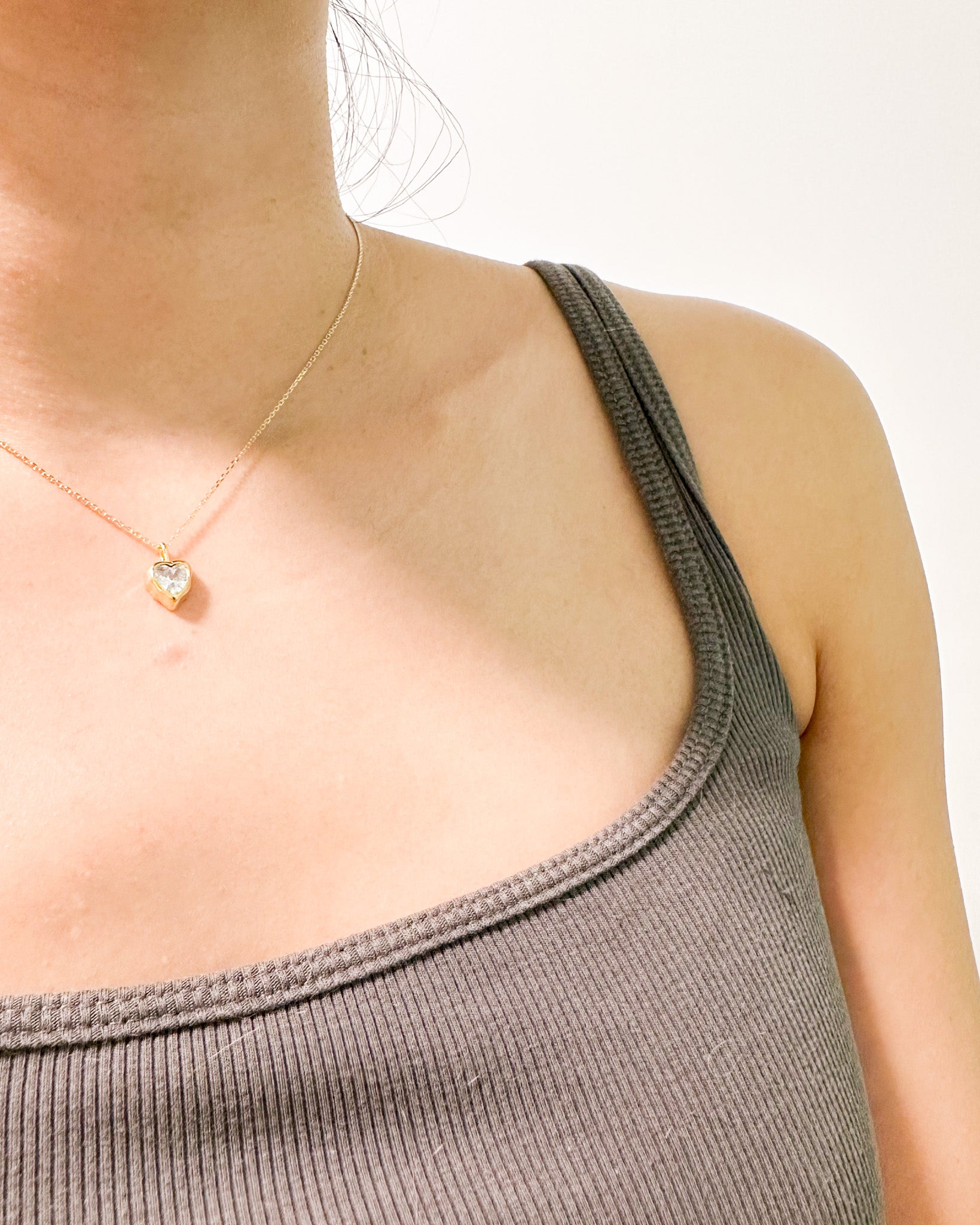 Aimee Heart Necklace